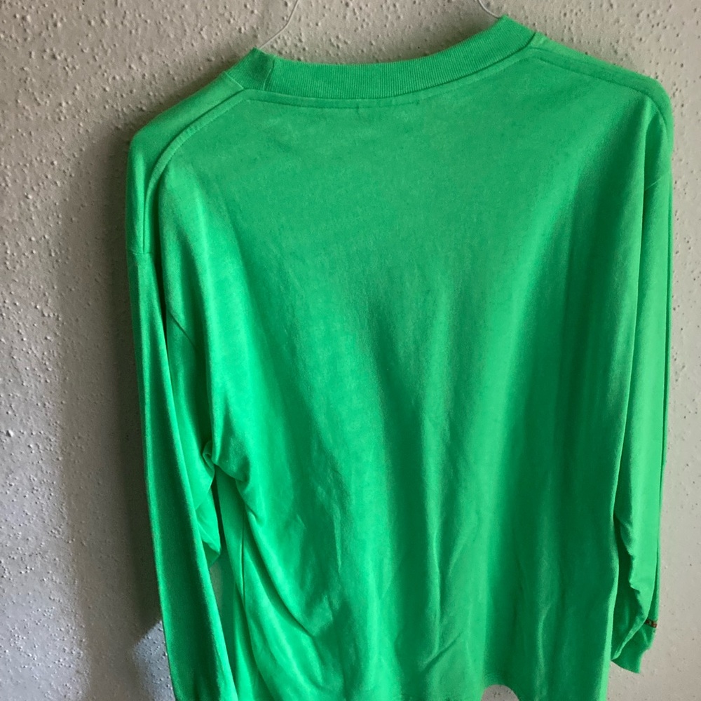 New with tags Mens Carne Bollente Long Sleeve Shirt in size large - Kelly Green - Picture 5 of 11